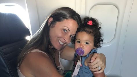 Surviving Solo Travel With A 'Lap Child' (It Can Be Done) Flying With An Infant, Travel Alone, Travel Hacks, Just Smile, Traveling With Baby, Significant Other, Travel With Kids, Baby Sleep, Solo Travel