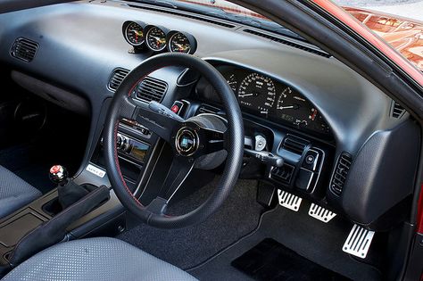 S13 Silvia Interior, Nardi Steering Wheel, R34 Seats Nissan Silvia Interior, Silvia S15 Interior, Nissan Silvia S15 Interior, 180sx Interior, Nardi Steering Wheel, S13 Interior, S13 Silvia, Nissan S13, Nissan 180sx