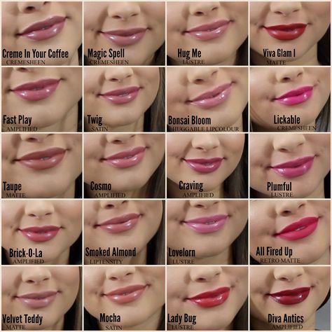 My MAC Lipstick Swatches! Check out the full video at https://www.youtube.com/watch?v=s-YSw_wMzlQ Makeup Tutorial Mac, Mac Lipstick Colors, Mac Lipstick Swatches, Best Mac Lipstick, Mac Lipstick Shades, Gloss Eyeshadow, Lipstick For Fair Skin, Makijaż Smokey Eye, Lips Shades