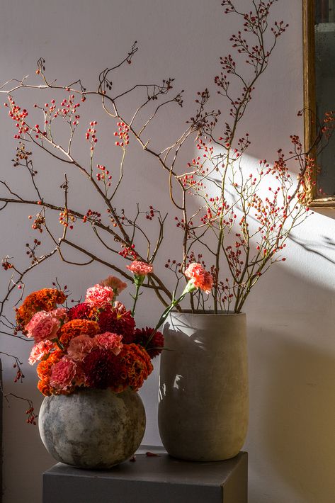 Dylan Tripp’s Floral Menagerie | NUVO Russian House, Fresh Flowers Arrangements, Enchanted Garden, Deco Floral, New Years Decorations, Flower Arrangement, Plant Decor, Flower Shop, Pretty Flowers