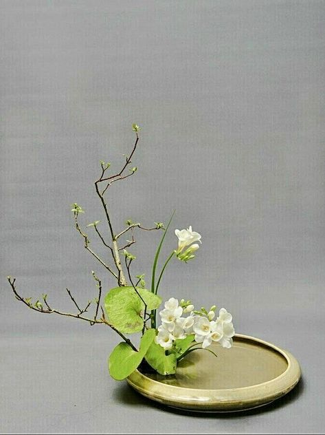 Art Floral Japonais, Arreglos Ikebana, Ikebana Sogetsu, Floral Art Arrangements, Sogetsu Ikebana, Flower Arrangement Designs, Ikebana Arrangements, Ikebana Flower Arrangement, Ikebana Vases