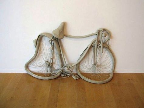 Bike by Erwin Wurm #erwinwurm Erwin Wurm, Mode Poses, Robert Morris, Digital Museum, Art Folder, Oldenburg, Cycling Art, Sculpture Installation, Bike Design