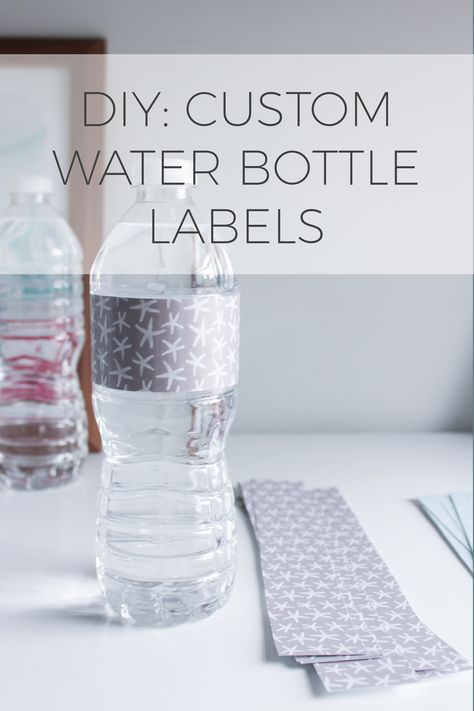 Water Bottle Lables, Bottle Labels Diy, Realtor Ideas, Diy Water Bottle Labels, Water Bottle Label Design, Realtor Tips, Pastor Anniversary, Customised Water Bottles, Custom Water Bottle Labels