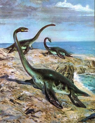 Love in the Time of Chasmosaurs: August 2012 Jurassic World Poster, Vintage Dinosaur, Prehistoric Wildlife, Dinosaur Images, Dinosaur Illustration, Prehistoric World, Ancient Animals, Dinosaur Nursery, Prehistoric Art