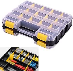 Small Tool Box, Hardware Organizer, Small Parts Storage, Small Parts Organizer, Tools Organizer, Parts Storage, Transparent Box, Tool Organizers, Ceiling Fan In Kitchen