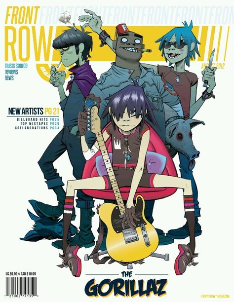 Gorillaz - The Fall Museum Statues, Gorillaz Albums, Jamie Hewlett Art, Gorillaz Band, Sunshine In A Bag, Russel Hobbs, Jamie Hewlett, Gorillaz Art, Luxor Egypt