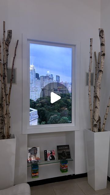 I can’t believe more people aren’t talking about this… Virtual windows by Liquidview! 🤗✨  Virtual windows bring the outdoors i... | Instagram Basement Studio Ideas, Virtual Window, Basement Studio, The Waiting Room, Smile Design, Window Shades, Time Of Day, Studio Ideas, Digital Image