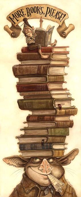 Tony Diterlizzi, Spiderwick Chronicles, Marjolein Bastin, Reading Art, Art Fantasy, World Of Books, I Love Reading, Stack Of Books, Book Nooks