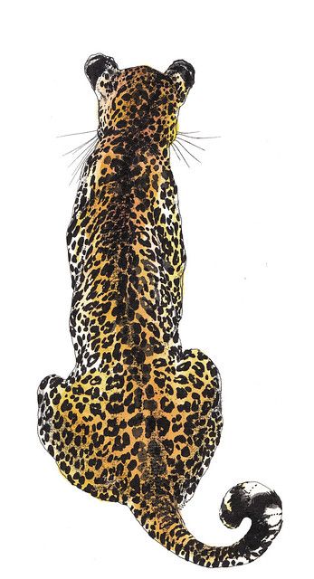 leopard | interesting | mina_milk | Flickr Leopard Art, Fashion Art Prints, Minimalist Watercolor, Watercolor Fashion, Tiger Art, Floral Prints Art, Wildlife Art, Art Plastique, 그림 그리기