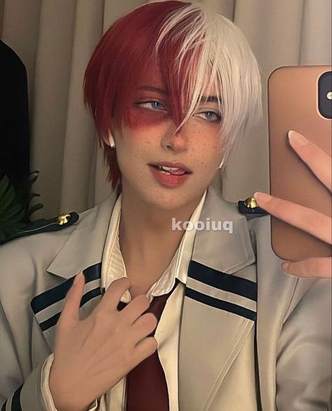 Sakura Petals, Todoroki Cosplay, Mha Cosplay, Anime Makeup, Couples Halloween Outfits, Hero Costumes, Cosplay Characters, Cute Cosplay, Couple Halloween