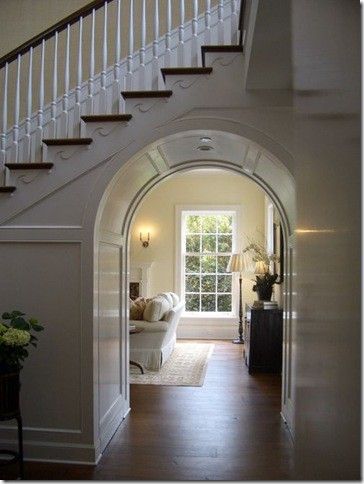 Passageway under staircase تحت الدرج, Real Estat, Villa Plan, Lan Can, Design Salon, Pool Design, Under Stairs, Design Case, House Inspo