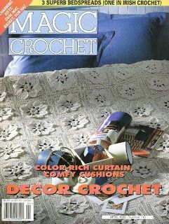 Magic Crochet No. 113; April 1998 Magic Crochet, Mode Crochet, Vintage Crochet Pattern, Crochet Vintage, Crochet Magazine, Crochet For Home, Crochet Books, Crochet Instructions, Irish Crochet