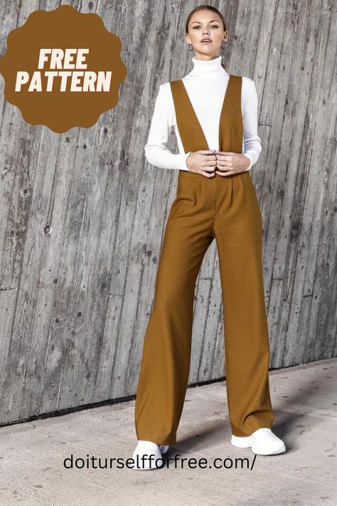 Independent Sewing Patterns For Women, Womens Clothing Patterns Free, Jumper Sewing Patterns For Women, Fall Clothes Sewing Patterns, Free Jumpsuit Sewing Patterns For Women, Mens Clothing Patterns, Mens Clothing Sewing Patterns, Free Pants Sewing Pattern, Diy Clothes Patterns For Women