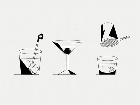 Drinks by Chris DeLorenzo, animated by Andrew Embury Cocktail Illustration, Motion Graphics Inspiration, Architecture Tattoo, Motion Graphics Design, Motion Design Animation, Dashboard Design, Animation Reference, Amazing Drawings, Motion Graphics Animation