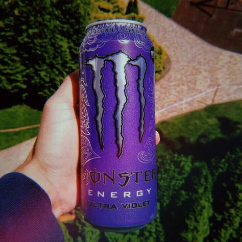 Purple Monster Energy, Purple Monster, Grape Flavor, Monster Energy Drink, Energy Drink, Monster Energy, The Purple, Ultra Violet, Purple Color