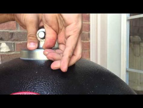 (4813) TipTopTemp install on Chargriller Akorn - YouTube Outdoor Grill, Grilling