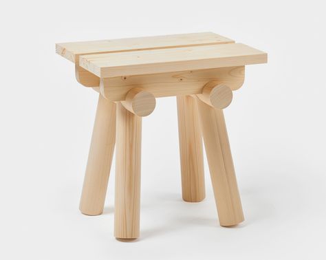 Japanese Wood Joints, Coffee Table Makeover, Enzo Mari, Wood Art Design, Stool Wood, Japanese Furniture, Artisan Furniture, Timber Furniture, Toy House