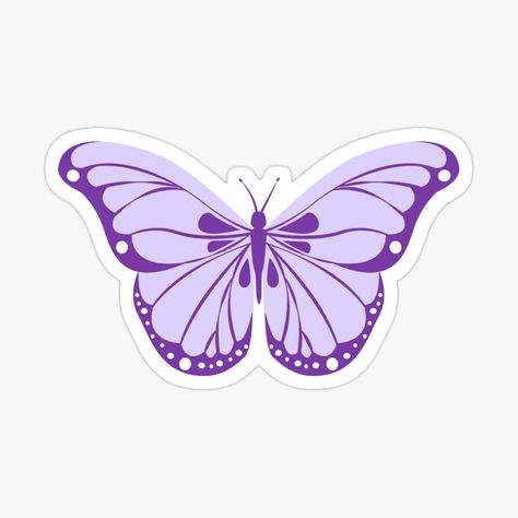 Get my art printed on awesome products. Support me at Redbubble #RBandME: https://www.redbubble.com/i/sticker/pretty-purple-butterfly-by-jennyk7/142525419.EJUG5?asc=u Purple Butterfly Sticker, Butterfly Purple, Pretty Purple, Purple Butterfly, My Art, Awesome Products, Clip Art, Art Prints, Purple