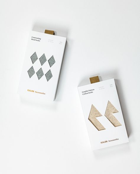 Kalon Store (Student Project) on Packaging of the World - Creative Package Design Gallery Minimalist Hygge, Scarf Packaging, Socks Packaging, Packaging Ideas Business, Creative Textiles, Student Project, Paper Packaging, Creative Packaging Design, Creative Packaging