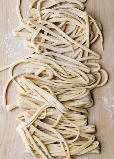 Chinese Egg Noodles — Eat Cho Food Chinese Egg Noodles, Fresh Egg Noodles, Egg Food, Homemade Egg Noodles, Noodles Recipes, Fresh Egg, Chinese Egg, How To Make Dumplings, Homemade Dumplings