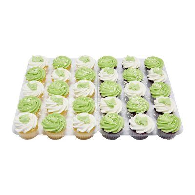 Succulents with Ruffles Cupcakes, 30 ct. - Sam's Club Sams Club Cupcakes, Ruffle Cupcakes, Full Sheet Cake, Half Sheet Cake, Succulent Cupcakes, Succulent Cake, Mermaid Cupcakes, Two Tier Cake, Cake Base