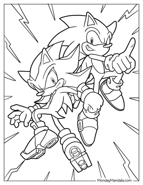 20 Shadow Sonic Coloring Pages (Free PDF Printables) Sonic The Hedgehog Coloring Pages, Sonic The Hedgehog Coloring, Sonic Coloring Pages, Sonic Coloring, Minion Coloring Pages, Avengers Coloring Pages, Avengers Coloring, Shadow Sonic, Minecraft Coloring Pages