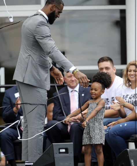 Zhuri James, Lebron James And Wife, Lebron James Family, Lebron James Jr, Bronny James, King Lebron James, Cleveland Cavs, King Lebron, Kids Goals