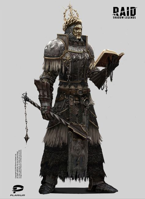 Cyric Dnd, Oath Of Glory Paladin, Oath Breaker Paladin, Raid Shadow Legends Characters, Paladin Character Art, Battle Priest, Dark Paladin, Raid Shadow Legends, Religious Iconography