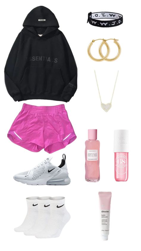 #outfitinspo #beauty #addiesstyle Athletic Outfits For School Summer, Walking Fits, Outfit Ideas Sporty, Sporty Fits, Cute Sporty Outfits, Cute Nike Outfits, Lululemon Outfits, Casual Outfits For Teens, Casual Preppy Outfits