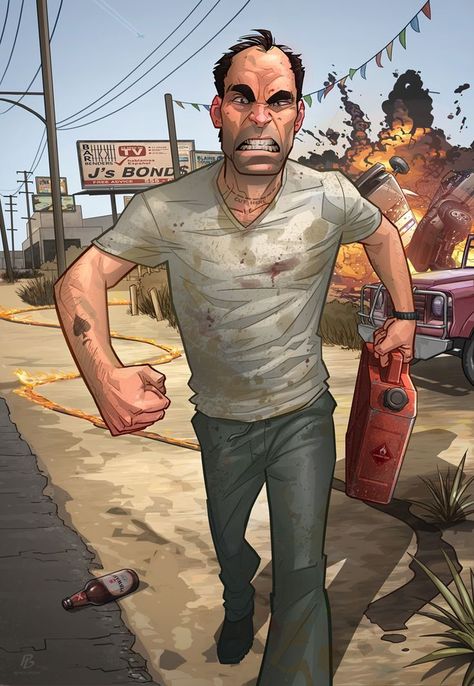 GTA V - Trevor Philips by PatrickBrown.deviantart.com on @deviantART Discover the ultimate strategies to maximize your earnings in GTA 5. From secret money cheats to proven tricks, this guide will help you amass wealth and dominate Los Santos. Elevate your gameplay and become the richest player in the game! Patrick Brown, Grand Theft Auto Artwork, Trevor Philips, Mike Ehrmantraut, Grand Theft Auto Series, 2160x3840 Wallpaper, Gta V, Rockstar Games, Brown Art