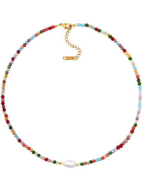 PRICES MAY VARY. Y2K BOHO HIPPIE COLORFUL BEADED CHOKER NECKLACE: This colorful beaded choker is your go-to accessory for adding a pop of color and style to any summer outfit. It looks great with tank tops, dresses, shirts, and blouses, making it ideal for birthday celebrations, vacations, beach days, and everyday wear MATERIALS: Meticulously crafted from high-quality titanium steel and crystal. Because this beaded choker is handmade, the color of the bead may vary slightly for each one SIZE: Ch Summer Necklace Beach, Christmas Jewelry Gift, Diy Choker, Necklace Y2k, Y2k Necklace, Beach Necklace, Y2k Boho, Beach Necklaces, Hippie Necklace