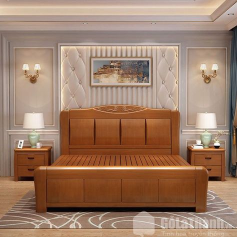 Solid Wood Bed Design Modern, Wooden Beds Modern, Sagwan Wood Bed Design, Latest Wooden Bed Designs Modern, Wooden Cot Design, Modern Wood Bed Frame, Wooden Bed Design Modern, Natural Wooden Bed, Solid Wood Bed Design