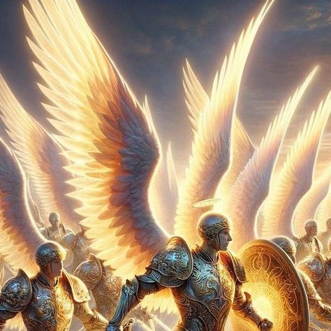 Army Of Angels, Eagle Pictures, Angel Artwork, Jesus Christ Artwork, Heaven Art, Angel Images, Angel Warrior, Beautiful Angels Pictures, Jesus Christ Art