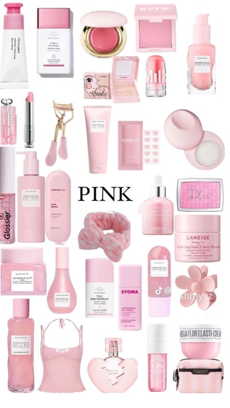 Pink Skincare, Sephora Skin Care, Cute Gifts For Friends, Pink Lifestyle, Perfect Skin Care Routine, Pretty Skin Care, Skin Care Items, Pretty Skin, Pink Girly Things