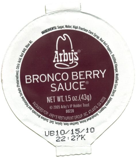 Arby's :: Bronco Berry Sauce® Bronco Berry Sauce Recipe, Bronco Berry Sauce, Berry Sauce Recipe, Arby's Sauce, Canning Jelly, Restaurant Copycat Recipes, Copy Cat Recipe, Restaurant Copycat, Atlanta Restaurants