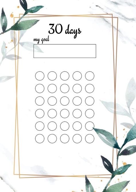 30 Day Challenge Journal, Behavior Sheet, Budget Planner Book, Free Printable Calendar Templates, Budget Challenge, Money Saving Methods, Warm Scarves, Note Pad Design, Money Saving Techniques