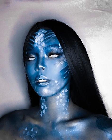 #sirenmakeup hashtag on Instagram • Photos and Videos Mermaid Sfx Makeup, Siren Face, Scary Mermaid, Siren Makeup, Makeup Paint, Sea Siren, Mermaid Makeup, Make Up Inspo, Sfx Makeup