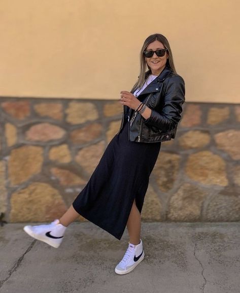 [SponsoredPost] 20 Great Nike Blazers For Women Outfits Tricks To Find Out In No Time #nikeblazersforwomenoutfits Nike Mids Women, Nike Mids Outfit, Nike Blazer Teacher Outfit, Nike Blazers Work Outfit, Nike Blazer Outfit Womens Winter, Black Dress With Nike Blazers, Sneakers And Work Outfit, Nike Blazer 77 Outfit Womens, Nike Blazer Work Outfit