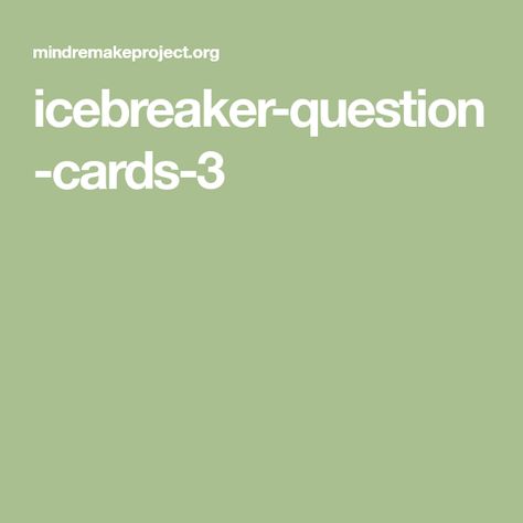 icebreaker-question-cards-3 Ice Breaker Questions, Question Cards, Incoming Call, Incoming Call Screenshot