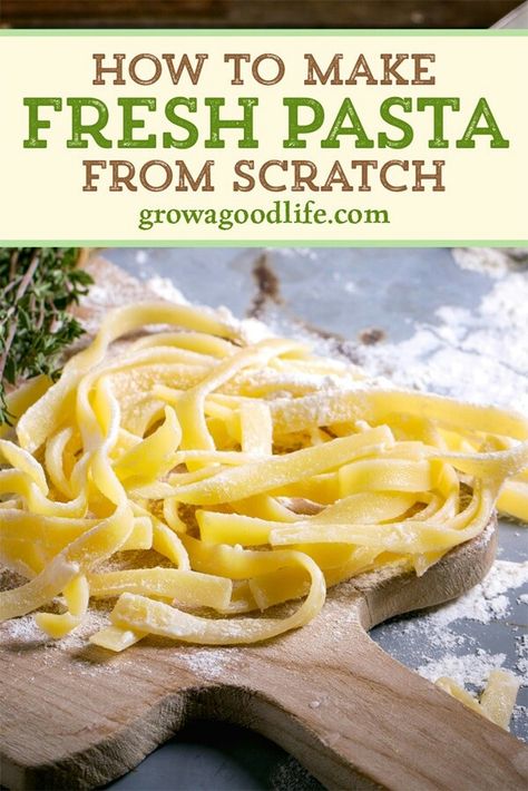 Scratch Pasta Recipes, Making Fresh Pasta Dough Recipe, Easy Fresh Pasta Recipes, Easy Pasta From Scratch, How To Make Homemade Pasta Noodles, Handmade Pasta No Machine, Best Homemade Pasta Recipe, Pasta Recipes From Scratch, Pasta Homemade Recipes