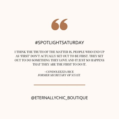 #saturday #saturdayvibes #spotlight #condelezzarice #quoteoftheday Spotlight Quotes, Saturday Vibes Quotes, Saturday Vibes, Vibes Quotes, Vibe Quote, Quote Of The Day, Something To Do, Quotes