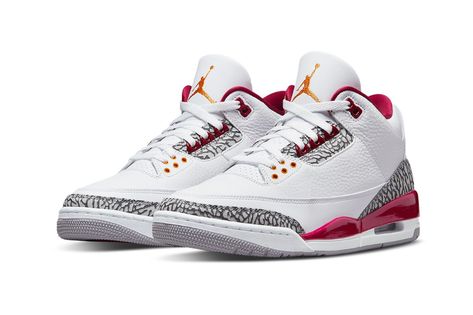 Air Jordan 3 Cardinal Red CT8532-126 Release Date | HYPEBEAST Tenis Jordan Retro, Nike X Travis Scott, Jordan Retro 3, Retro 3, Low Air Jordan 1, Jordan Model, Jordan 3 Retro, Air Jordan 3 Retro, Nike Dunk High