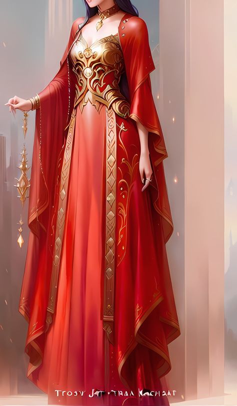 Narnian Dress, Red Fantasy Dress, Fantasy Storyboard, Seniors 2024, Reality Shifting, Best Slippers, Yennefer Of Vengerberg, Fantasy Dresses, Royal Dresses