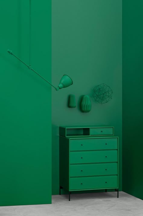 Green Monochromatic, Monochromatic Photography, Armoire Design, Monochrome Aesthetic, Montana Furniture, Colour Blocking, Style Deco, Color Harmony, Aesthetic Colors