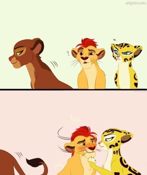 Kion X Fuli Lion Guard, Disney Characters Lion King, Kiara Lion King, Lion King Images, Disney Beast, Simba Lion, Lion King Drawings, Lion King Pictures, Lion King Fan Art