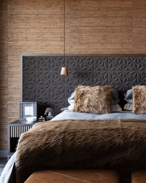 10 Unique Headboard Ideas That Will Change the Style of Your Room Unique Headboard Ideas, Bed Headboard Ideas, Wallpaper Headboard, Bedroom Luxurious, Luxury Headboard, Headboard Inspiration, Farmhouse Headboard, Simple Headboard, Unique Headboards