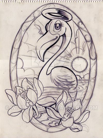 Flamingo Graffiti, Flamingo Sketch, Candy Drawing, Flamingo Tattoo, Sketches Of Love, Boho Art Drawings, Flamingo Art, Graffiti Characters, Beauty Art Drawings