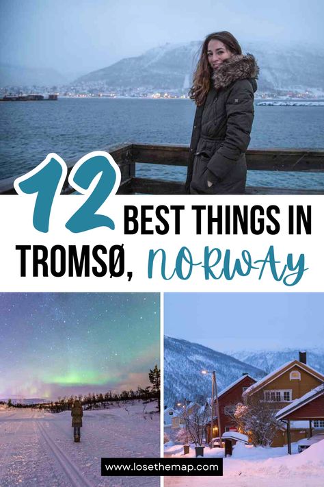 If you are looking for things to do in Tromsø, there are plenty of options, especially as the tourism industry continues to expand in the city. I visited as many museums, went on as man

y wintertime activities and excursions as I could, and tried out a variety of bars and restaurants (all for you, my loyal readers), and these are the top 12 things to do in Tromsø that I would recommend. Things To Do In Tromso Norway, Tromso Norway Winter, Norway In Winter, Tromsø Norway, Norway Winter, Tromso Norway, Map Travel, Bars And Restaurants, Tourism Industry