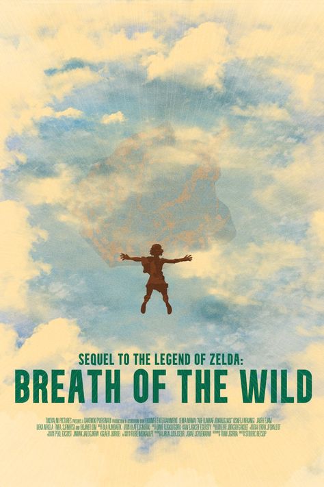 Breath Of The Wild Poster, Legend Of Zelda Poster, Botw 2, Fairy Boy, Zelda Botw, Video Game Posters, Play List, Zelda Art, Legend Of Zelda Breath