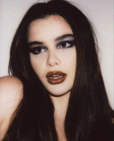 Vampire Makeup, Barbie Ferreira, Edgy Makeup, Dark Makeup, Grunge Makeup, Pretty Makeup, Creative Makeup, Artistry Makeup, Cute Makeup